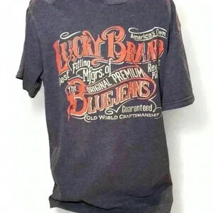 🌟5/$20🌟Lucky Brand - Navy Blue Tshirt- Boys YMed 🍀